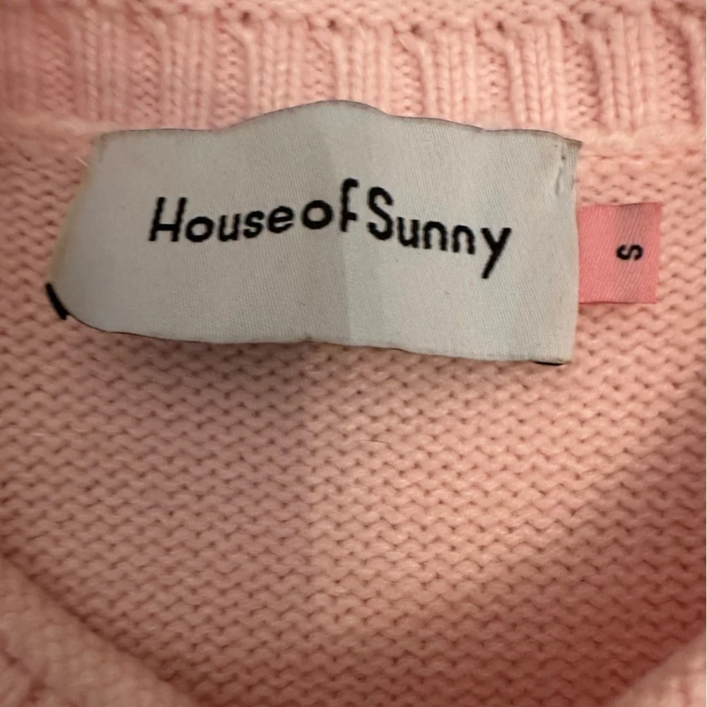HOUSE OF SUNNY the Paris Landscape Jumper Pink Size Small (#1)